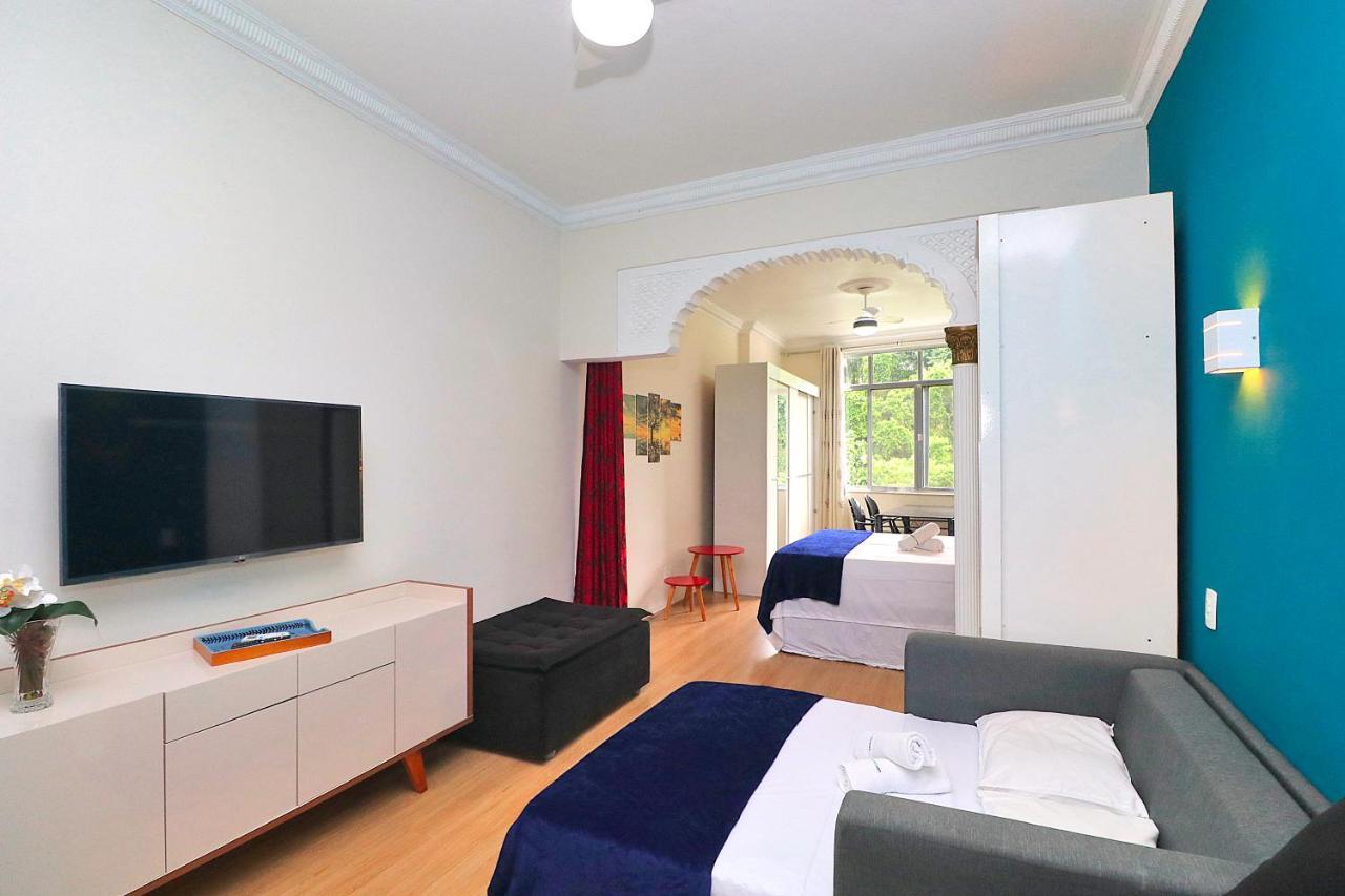 Fantastico 1 Quarto E Sala Em Copacabana Com Vista Para Natureza Apartment Rio de Janeiro Exterior foto